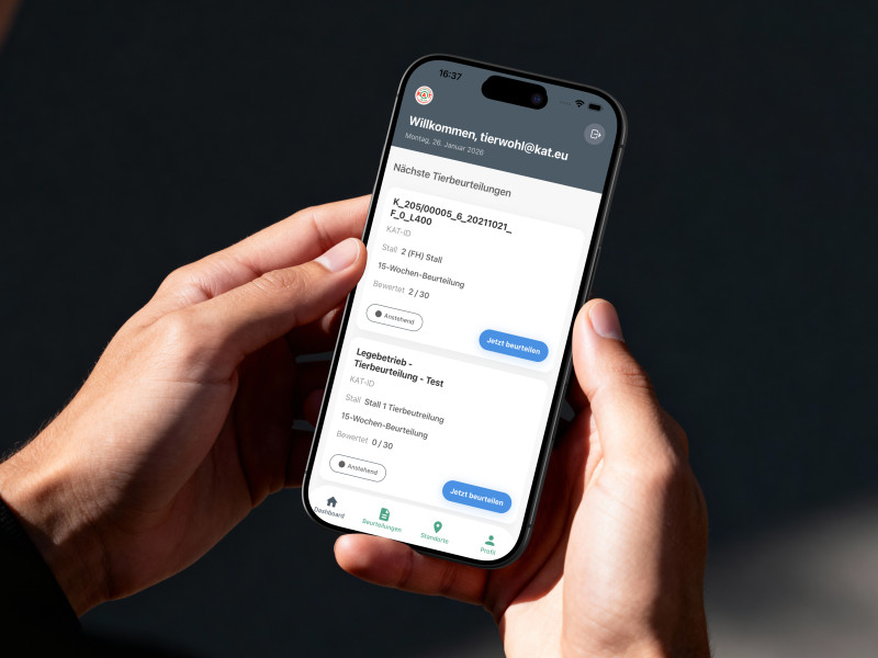Projekt-Screenshot — B2B-Kundenportal mit ERP-Integration